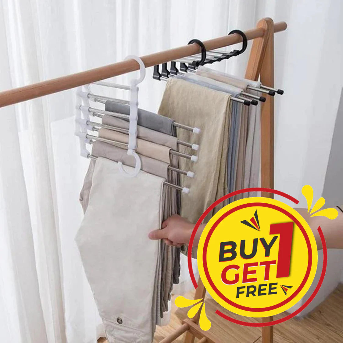 5 In 1 Multifunction Hanger |š„BUY 1 GET 1 FREEš„