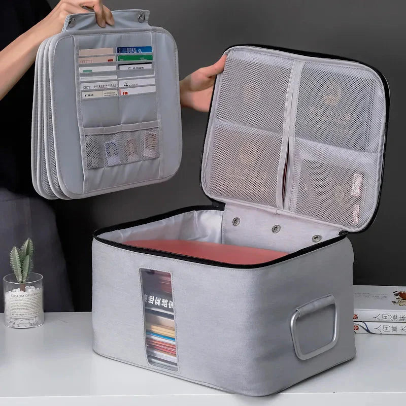 Large Document Bag With Lock