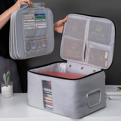 Large Document Bag With Lock