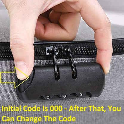 Large Document Bag With Lock