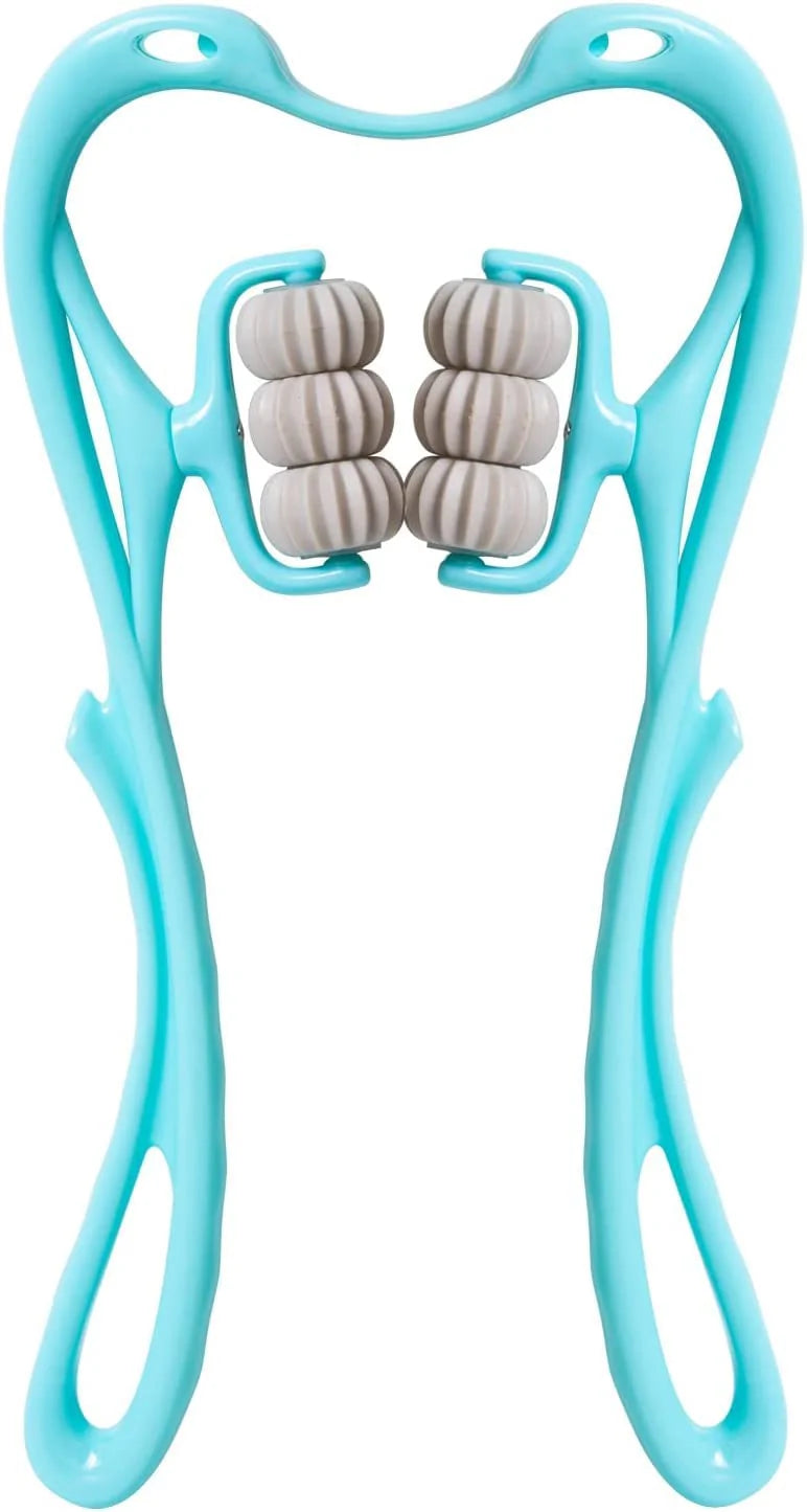 Neck Roller Massager - Suitable for Neck, Legs, Waist and Shoulder Relaxer (Multi)
