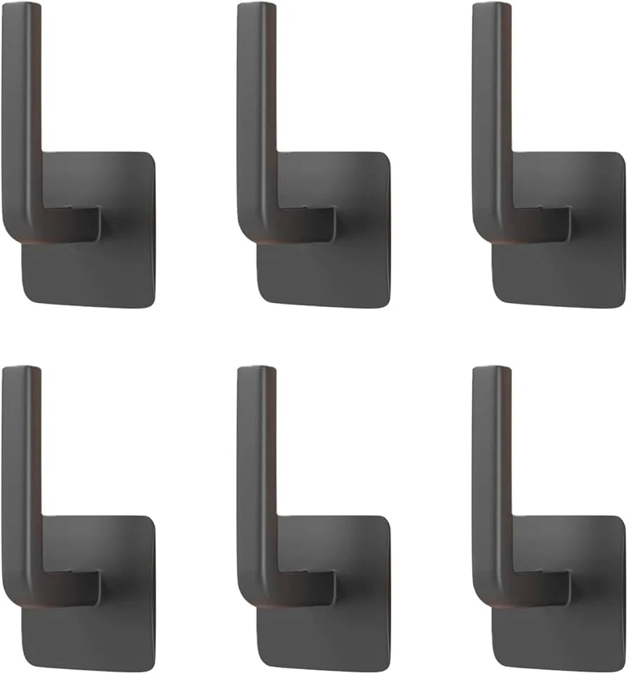 Multi-Purpose Strong Adhesive Wall Hooks for Clothes & Accessories