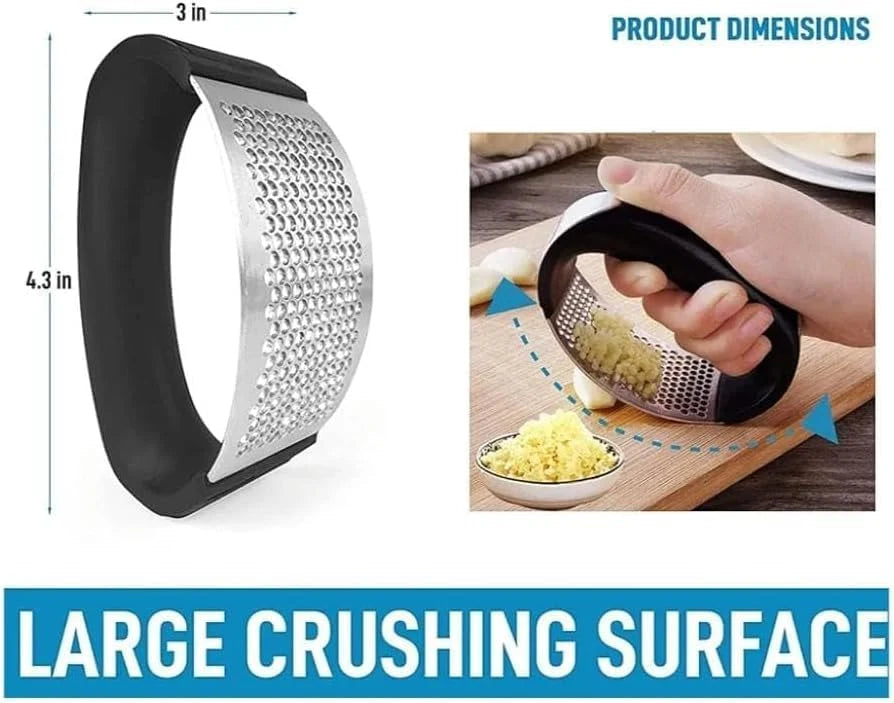 Premium Garlic Crusher – Easy, Quick & Mess-Free (Pack of 2)