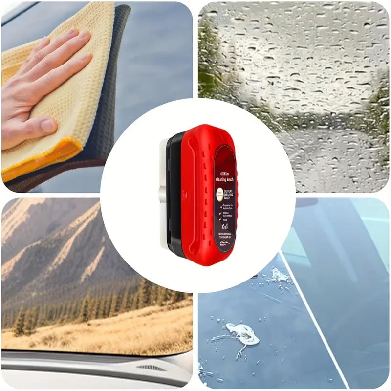 Car Windshield Oil Film Cleaning Brush