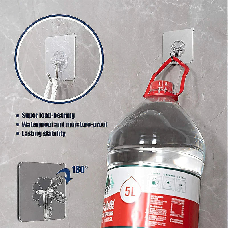 180° Adjustable Adhesive Steel Hook