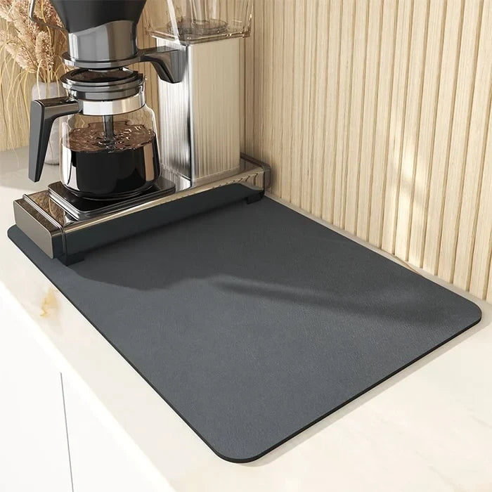 Super Absorbent Kitchen Dish Drying mat- (Big Size)(60cmx40cm)