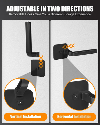 Multi-Purpose Strong Adhesive Wall Hooks for Clothes & Accessories