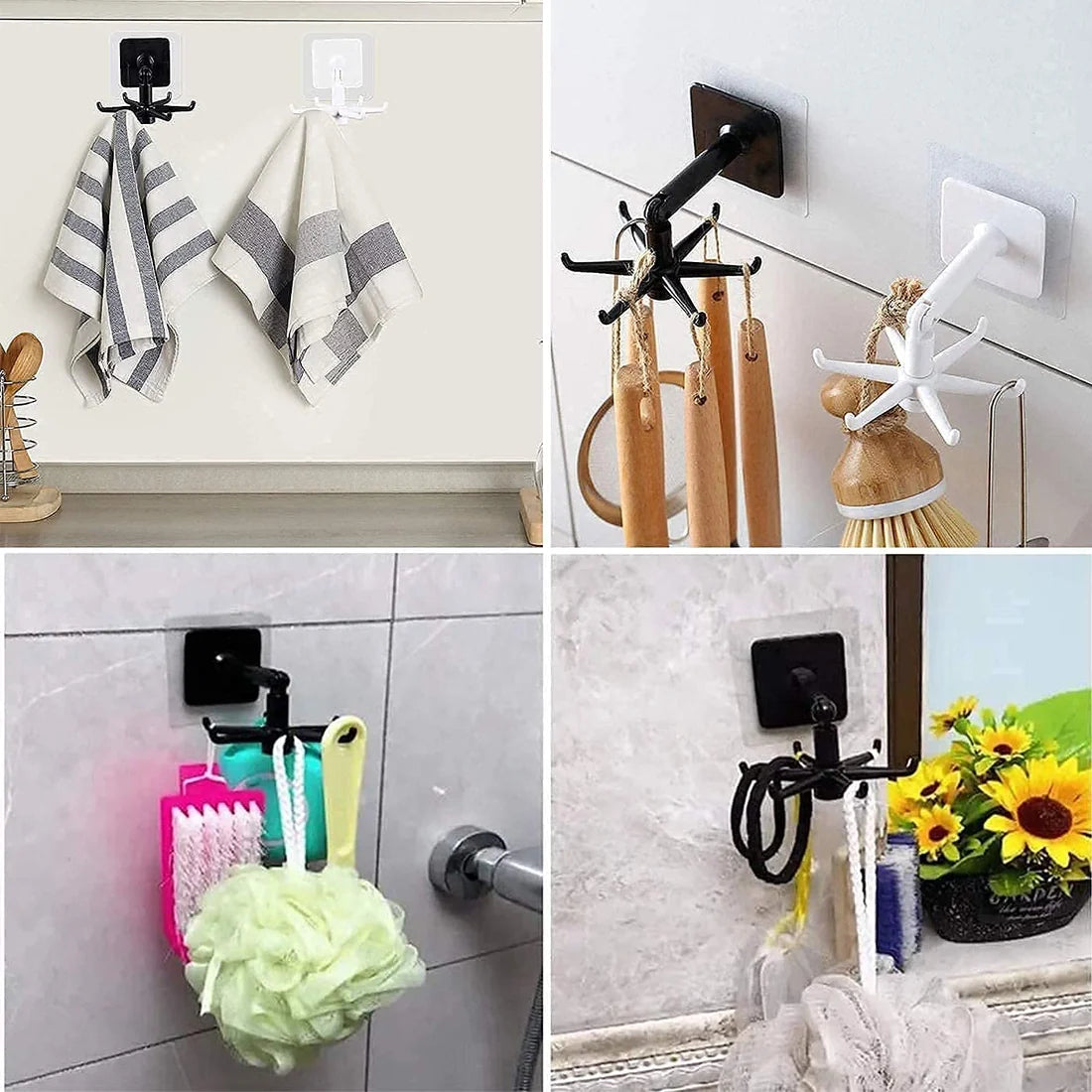 Rotating 360° Wall Hook- Heavy Duty