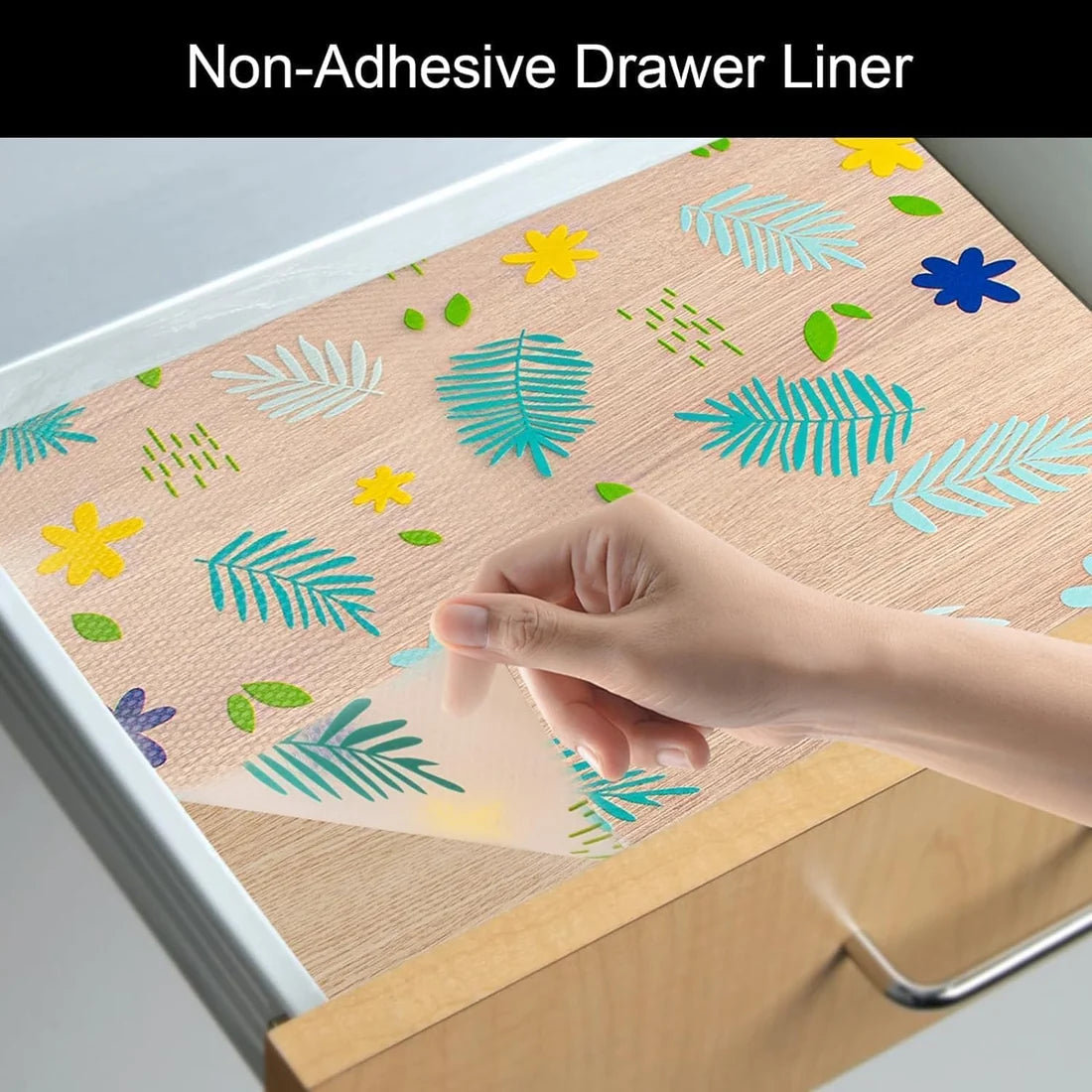 GripSafe Waterproof Drawer & Cabinet Shelf Liner (45 × 125 cm)