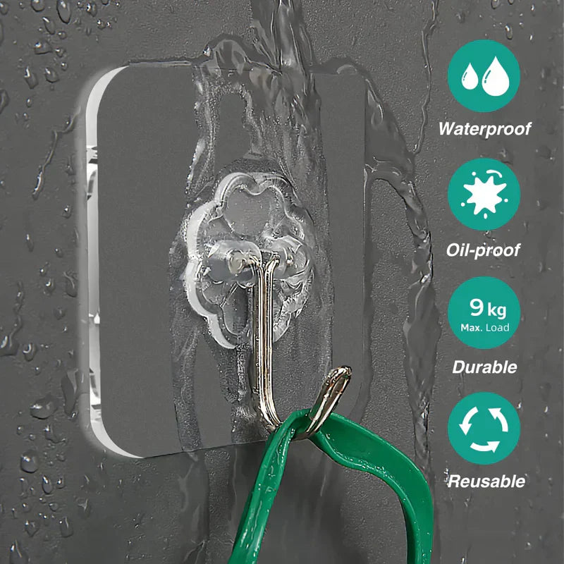 180° Adjustable Adhesive Steel Hook