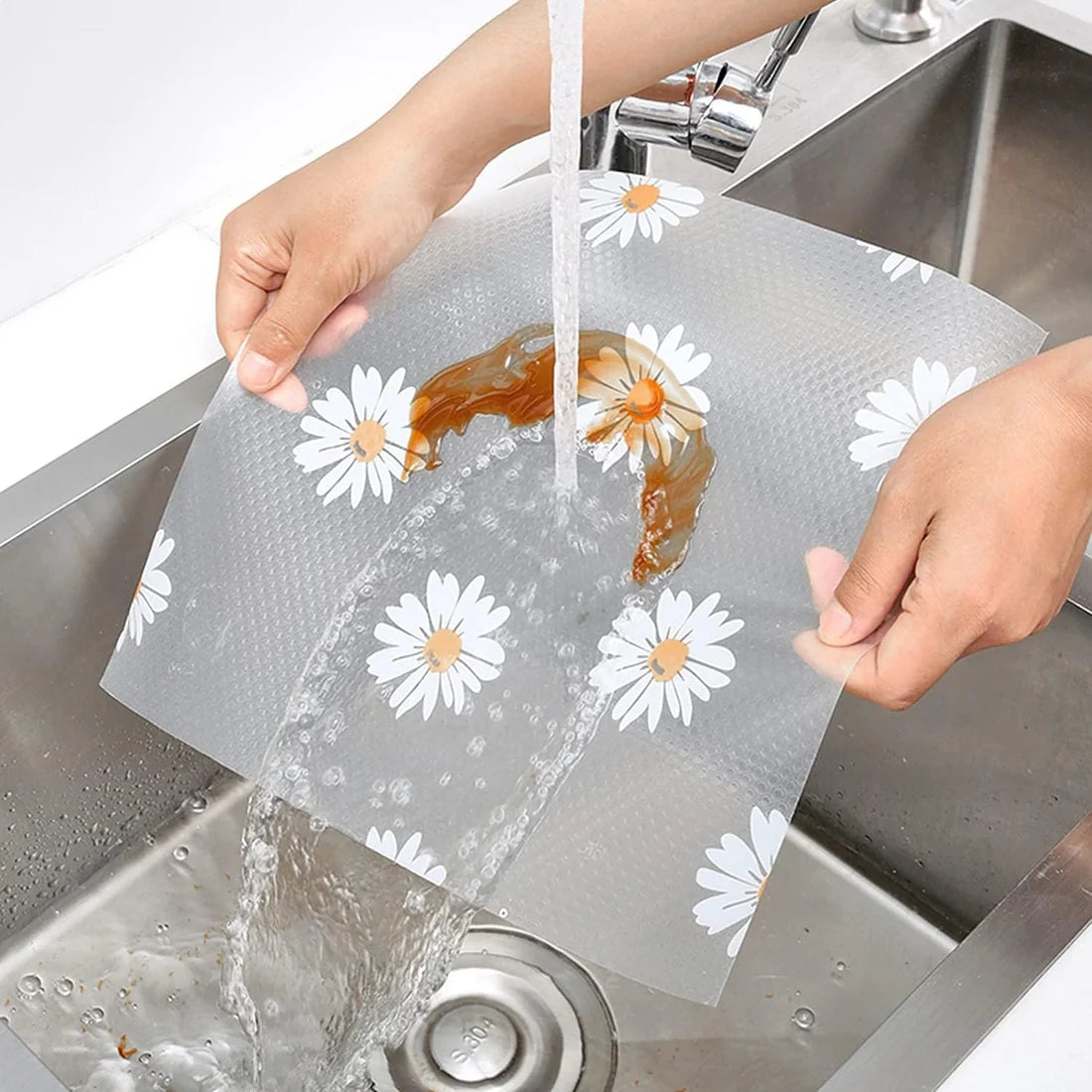GripSafe Waterproof Drawer & Cabinet Shelf Liner (45 × 125 cm)