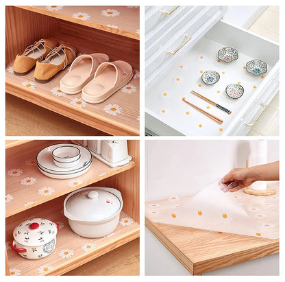 GripSafe Waterproof Drawer & Cabinet Shelf Liner (45 × 125 cm)