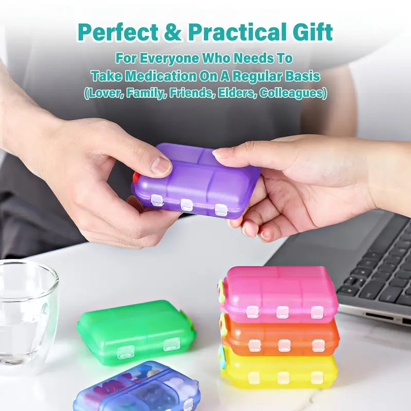 7-Day Pill Organizer - Dustproof & Moisture-Proof Recommended by Doctors (BUY 1 GET 1 FREE)