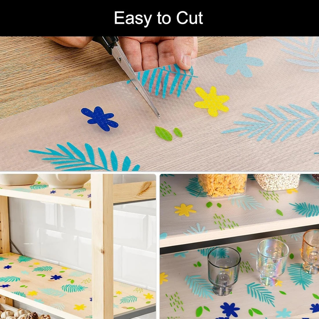 GripSafe Waterproof Drawer & Cabinet Shelf Liner (45 × 125 cm)