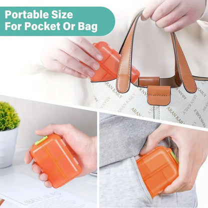 7-Day Pill Organizer - Dustproof & Moisture-Proof Recommended by Doctors (BUY 1 GET 1 FREE)
