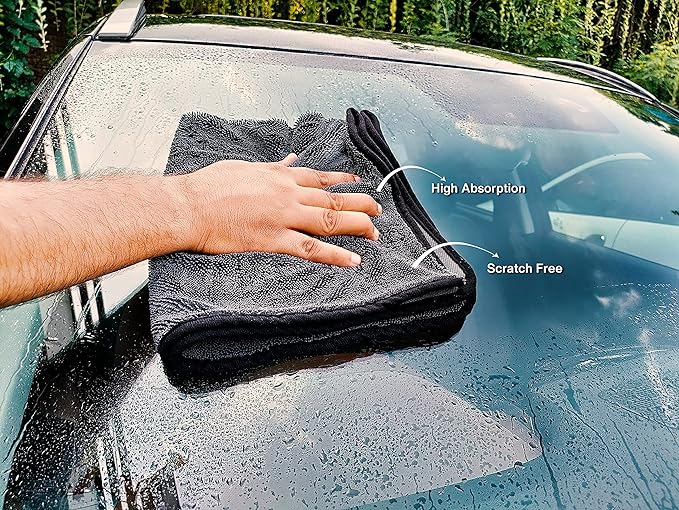 Microfiber Cloth for Car - 800 GSM
