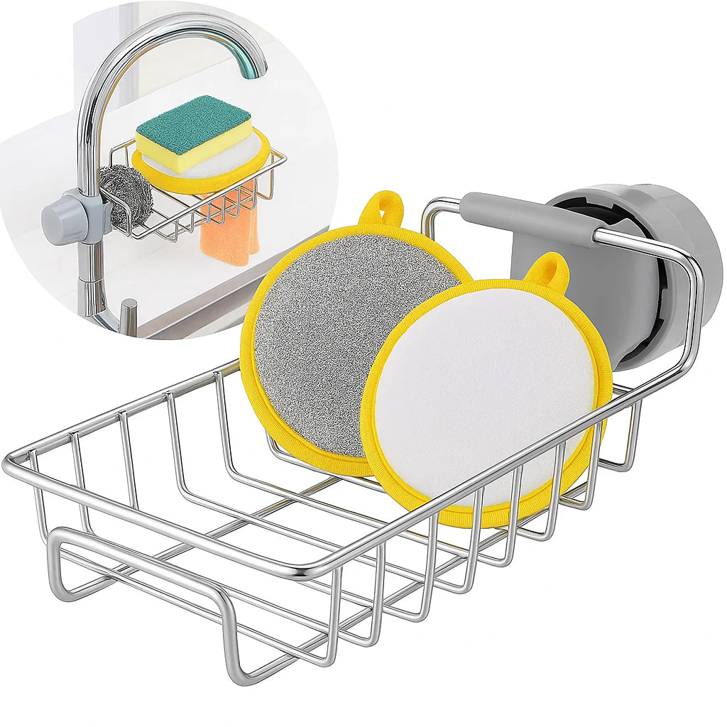 Kitchen Sink KIT Faucet - Free 3 Non-Scratch Dish Wash Cloth (worth 149/-)