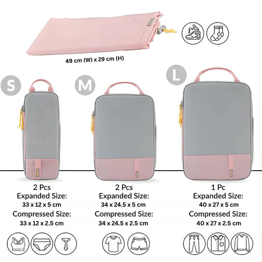 Travel Packing Ultra Storage Bag (Set of 6)