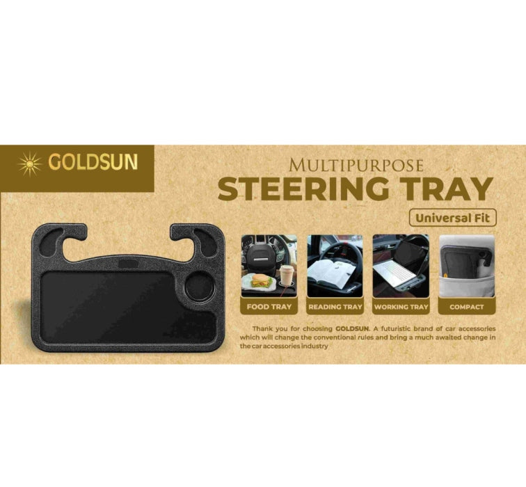Multipurpose Steering Food Tray