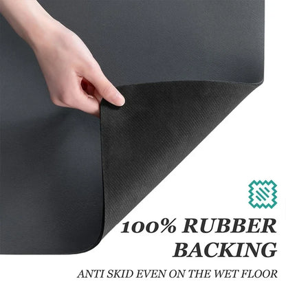 Super Absorbent Kitchen Dish Drying mat- (Big Size)(60cmx40cm)