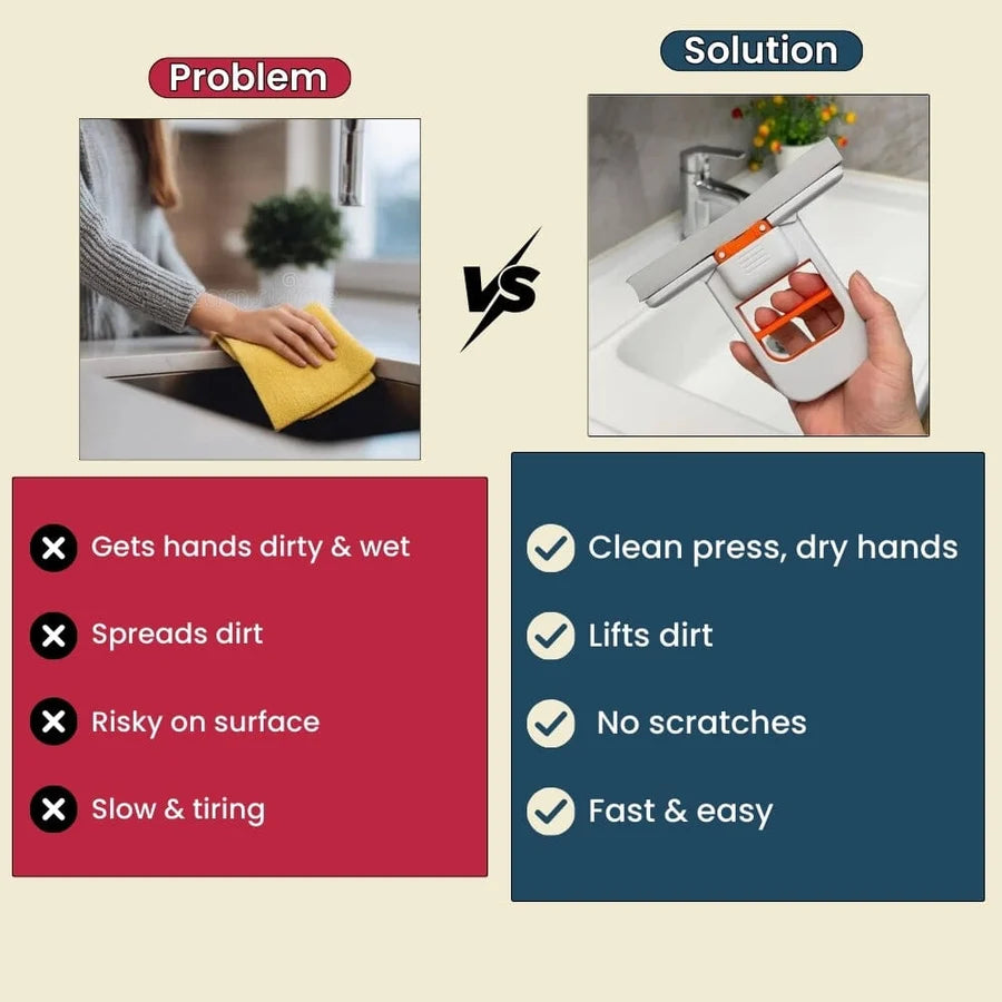 Magic Mini Fold Mop - Clean in 5 Seconds ( Buy 1 Get 1 FREE ) Freedom Sale 🔥