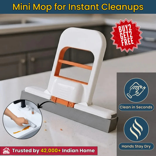 Magic Mini Fold Mop - Clean in 5 Seconds ( Buy 1 Get 1 FREE ) Freedom Sale 🔥