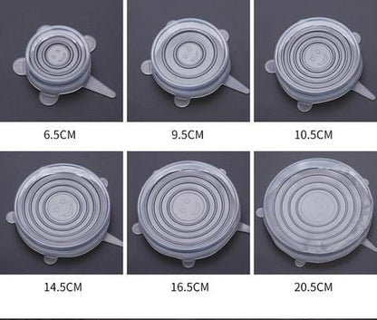 Multipurpose Silicone Lid - Reusable & Microwave Safe