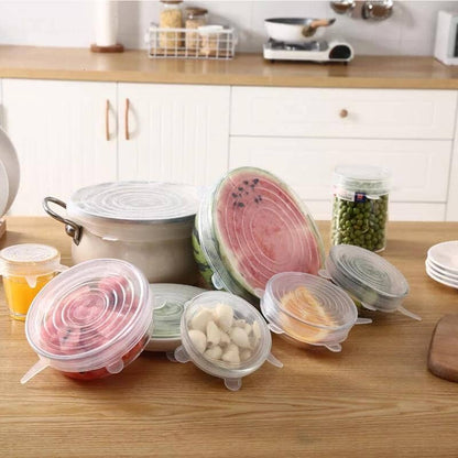 Multipurpose Silicone Lid - Reusable & Microwave Safe