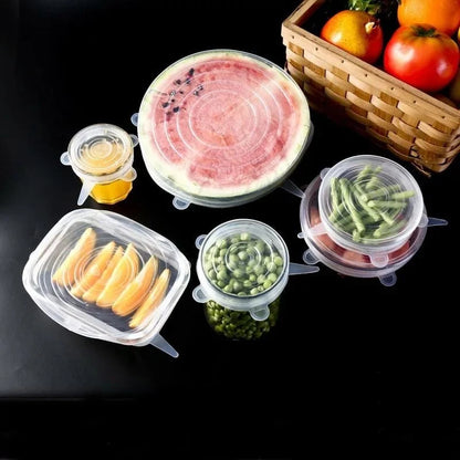 Multipurpose Silicone Lid - Reusable & Microwave Safe