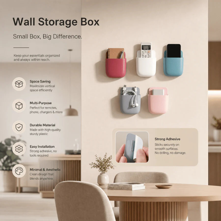 Universal Wall Storage Box